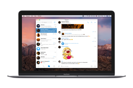 Telegram macOS Screenshot